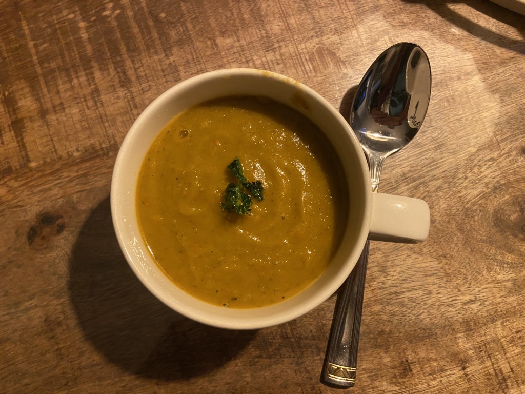 Zoete aardappelsoep